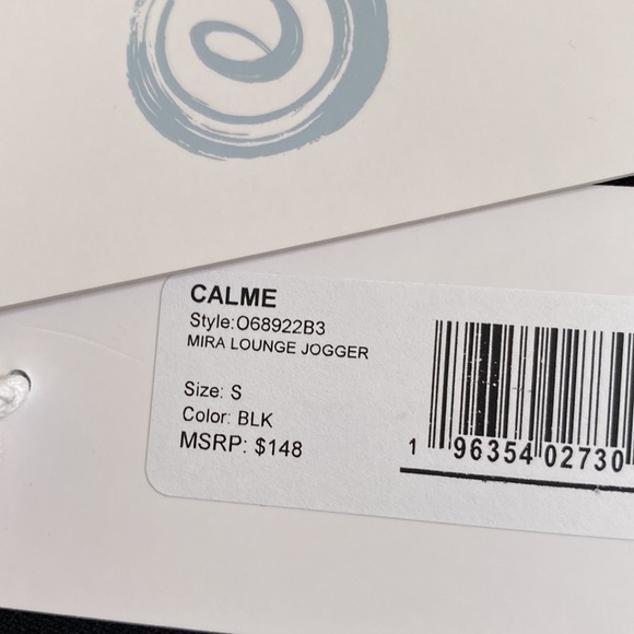 Johnny Was Calme Mira Lounge Jogger Size S Pockets Drawstring NWT Retail $148 - Picture 2 of 12